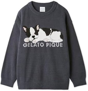 エアモコSLEEPING DOG ジャガードロングパンツ gelato pique（ジェラートピケ）の「【販路限定商品】エアモコ
